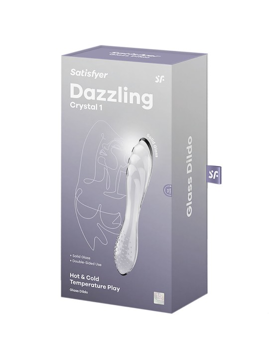 SATISFYER DAZZLING CRYSTAL TRANSPARENTE