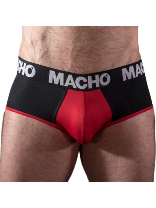 MACHO MS26N SLIP NEGRO ROJO S