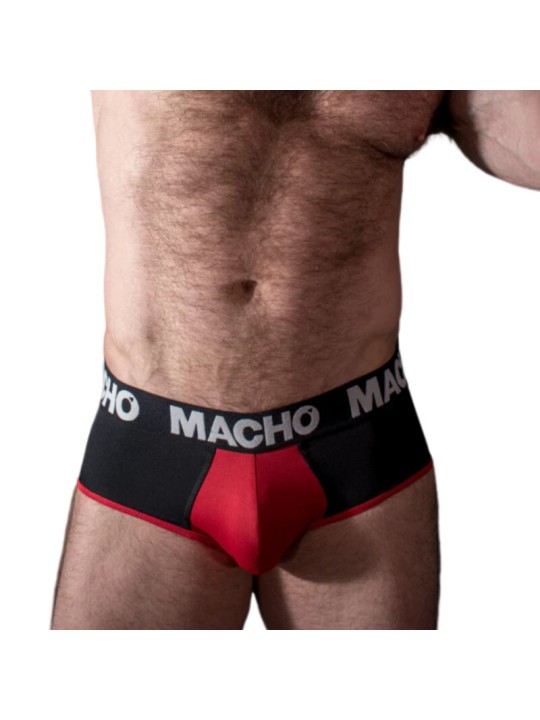 MACHO MS26N SLIP NEGRO ROJO S