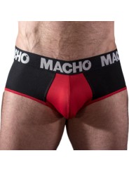 MACHO MS26N SLIP NEGRO ROJO S