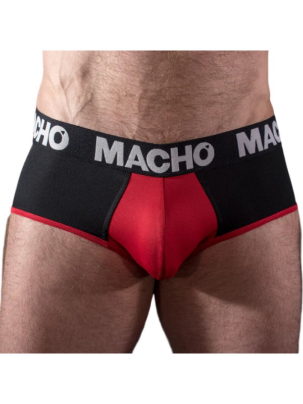 MACHO MS26N SLIP NEGRO ROJO S