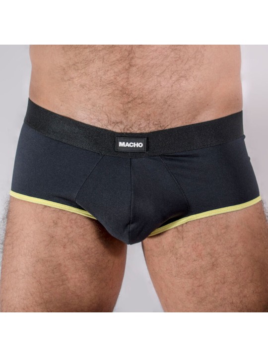 MACHO MS24A CALZONCILLO BRIEF DARK AMARILLO L