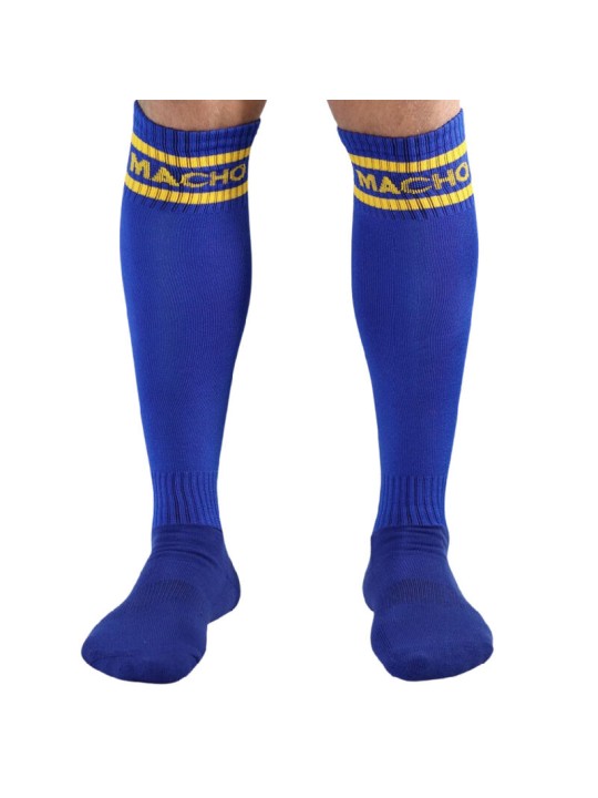 MACHO CALCETINES LARGOS TALLA UNICA ROJO