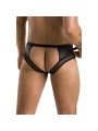 PASSION 030 SLIP ABIERTO TOM NEGRO L XL