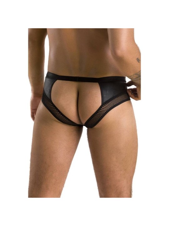 PASSION 030 SLIP ABIERTO TOM NEGRO L XL