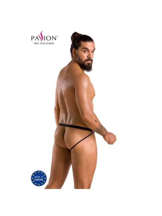 PASSION 034 SLIP OPEN LUKE NEGRO L XL