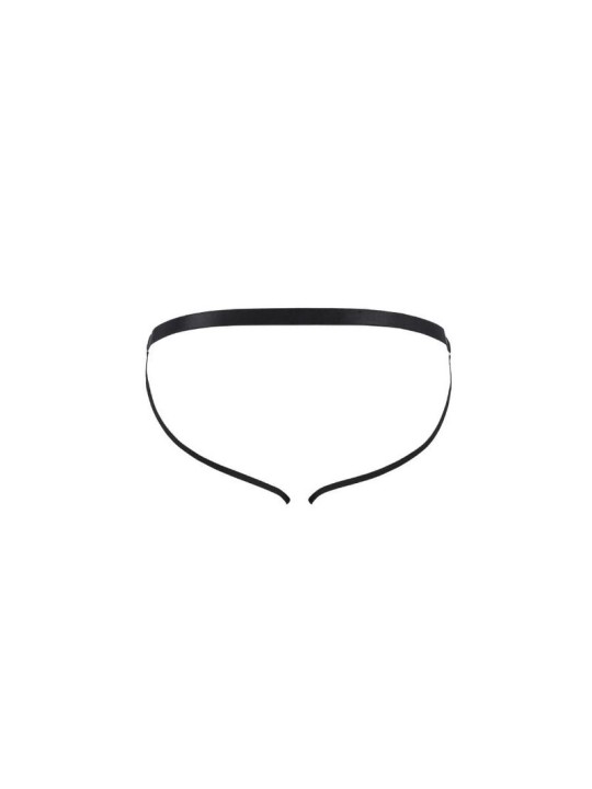 PASSION 034 SLIP OPEN LUKE NEGRO L XL