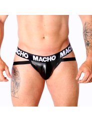 MACHO MX25NC JOCK CUERO NEGRO
