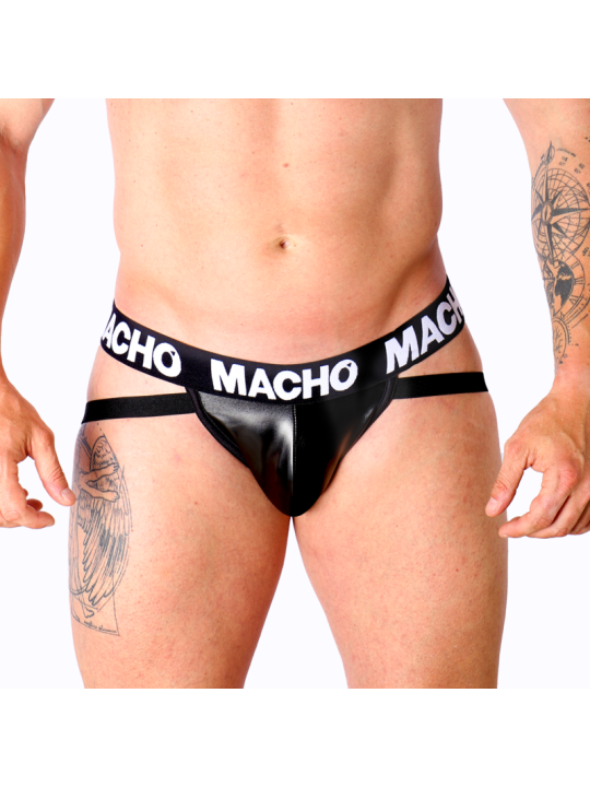 MACHO MX25NC JOCK CUERO NEGRO