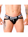 MACHO MX25NC JOCK CUERO NEGRO