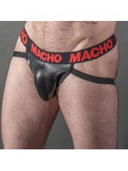 MACHO MX25RC JOCK CUERO ROJO XL