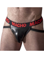 MACHO MX25RC JOCK CUERO ROJO XL