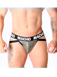 MACHO MX27GR JOCK CUERO GRIS BEIGE XL
