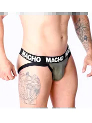 MACHO MX27GR JOCK CUERO GRIS BEIGE XL
