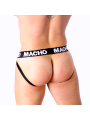 MACHO MX27GR JOCK CUERO GRIS BEIGE XL