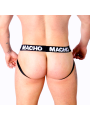 MACHO MX27GR JOCK CUERO GRIS BEIGE XL