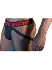 MACHO MX26X2 JOCK NEGRO ROJO XL