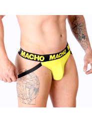 MACHO MX25A JOCK AMARILLO LYCRA S