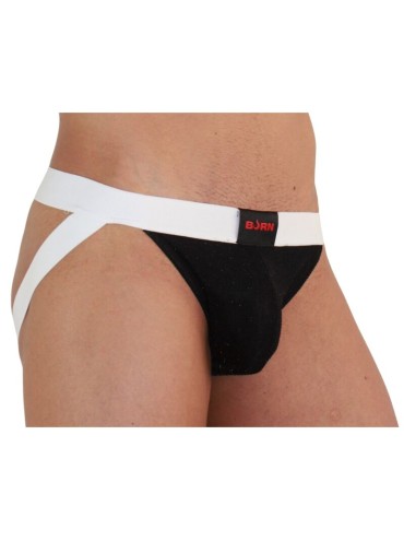 BURN 004 JOCK BRILLANTE NEGRO BLANCO S