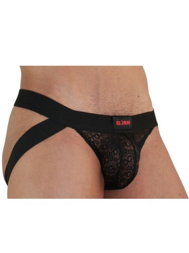 BURN 005 JOCK LENCERO NEGRO S