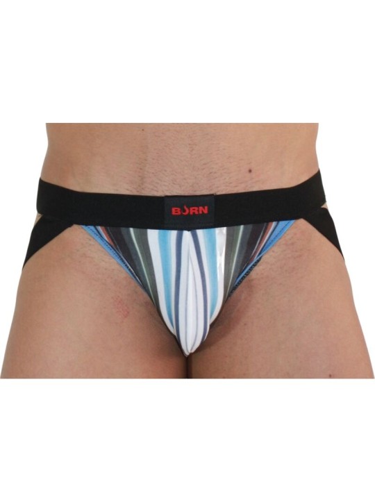 BURN 009 JOCK MULTICOLOR NEGRO S