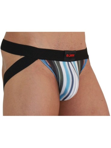 BURN 009 JOCK MULTICOLOR NEGRO S