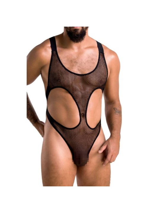 PASSION 040 BODY LEON NEGRO L XL
