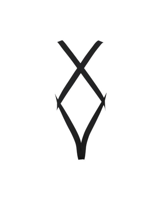 PASSION 040 BODY LEON NEGRO L XL