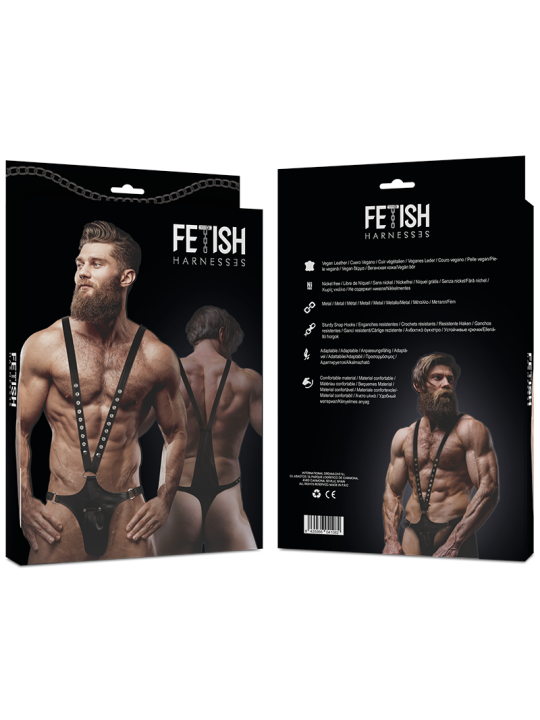 FETISH SUBMISSIVE ATTITUDE ARNES ECOPIEL FORMA DE V HOMBRE