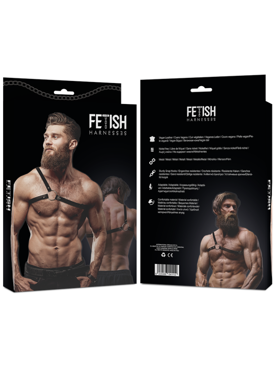 FETISH SUBMISSIVE ATTITUDE ARNES ECOPIEL HOMBRO CRUZADO HOMBRE