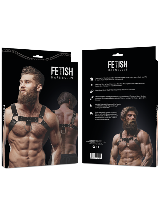 FETISH SUBMISSIVE ATTITUDE ARNES ECOPIEL PECHO HOMBRE