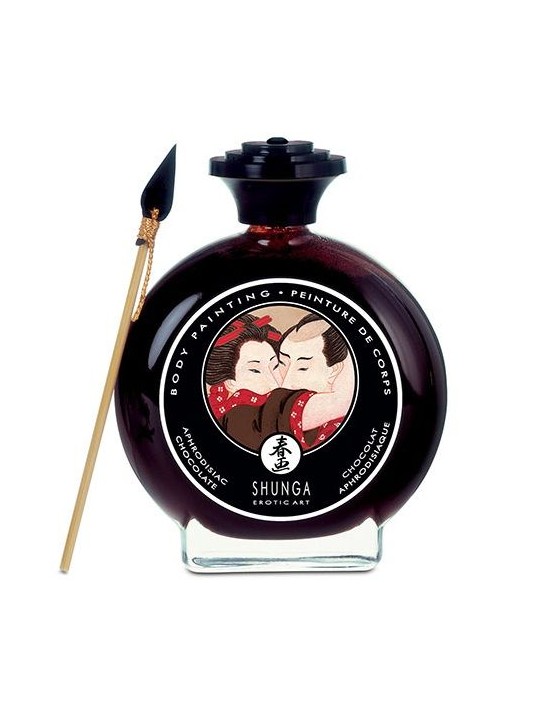 SHUNGA PINTURA CORPORAL DE CHOCOLATE