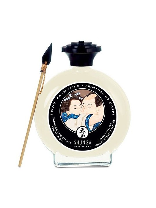 SHUNGA PINTURA CORPORAL DE VAINILLA Y CHOCOLATE