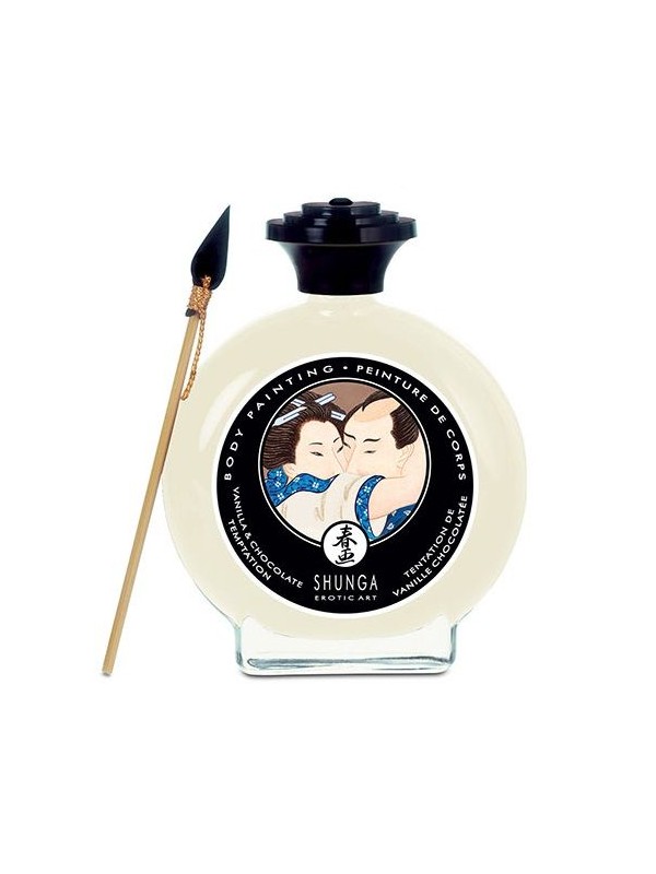 SHUNGA PINTURA CORPORAL DE VAINILLA Y CHOCOLATE