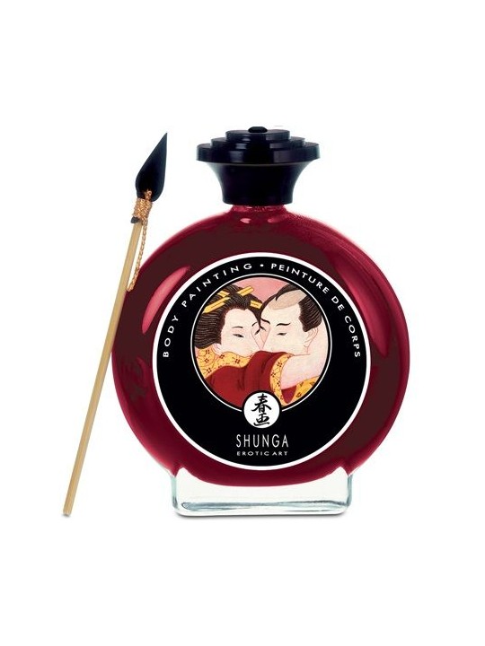 SHUNGA PINTURA CORPORAL DE FRESAS Y CAVA