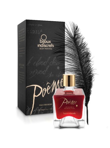 BIJOUX POEME PINTURA COMESTIBLE FRESA SILVESTRE 50 GR