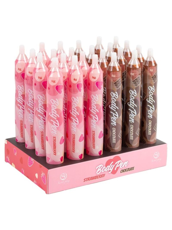 SECRET PLAY EXPOSITOR BODY PEN 24 UNIDADES