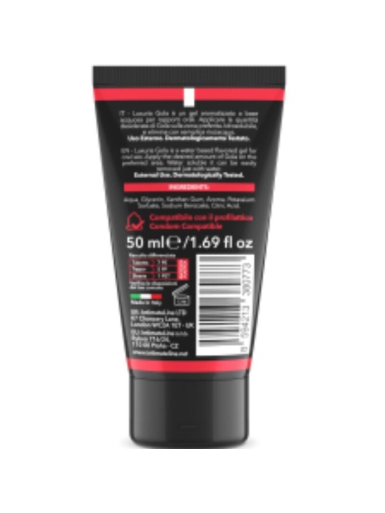 INTIMATELINE LUXURIA GOLA GEL ORAL FRESA 50 ML