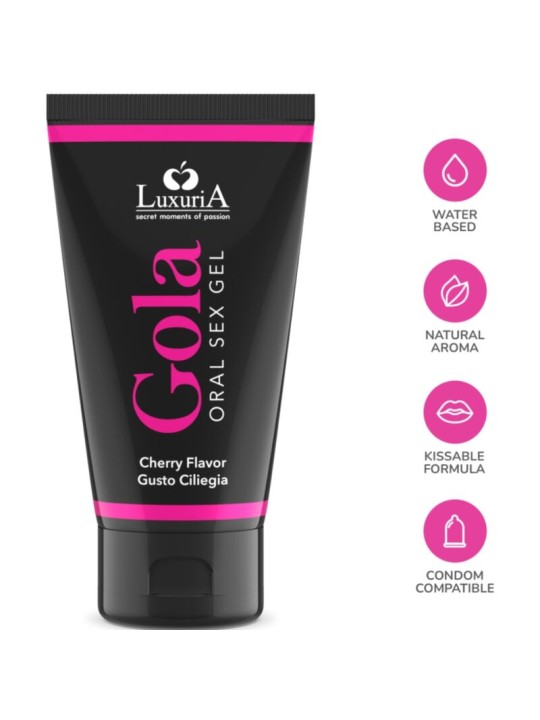 INTIMATELINE LUXURIA GOLA GEL ORAL CEREZA 50 ML