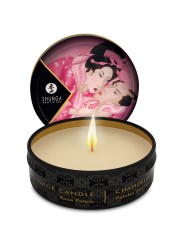 SHUNGA MINI CARESS BY CANDELIGHT VELA MASAJE ROSAS 30 ML