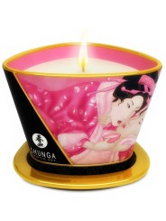 SHUNGA MINI CARESS BY CANDELIGHT VELA MASAJE ROSAS AFRODISIACAS 170 ML