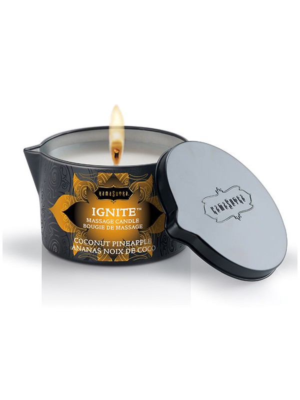 KAMASUTRA VELA DE MASAJE COCONUT Y PINA 170GR