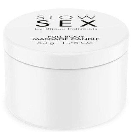 BIJOUX SLOW SEX VELA DE MASAJE CORPORAL 50 G