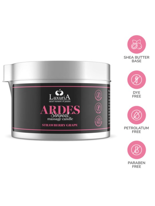 INTIMATELINE LUXURIA VELA DE MASAJE UVA