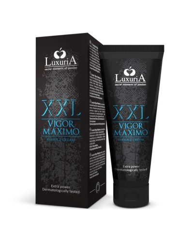 INTIMATELINE LUXURIA XXL VIGOR MAXIMO CREMA MASAJE VOLUMINIZADORA 75 ML