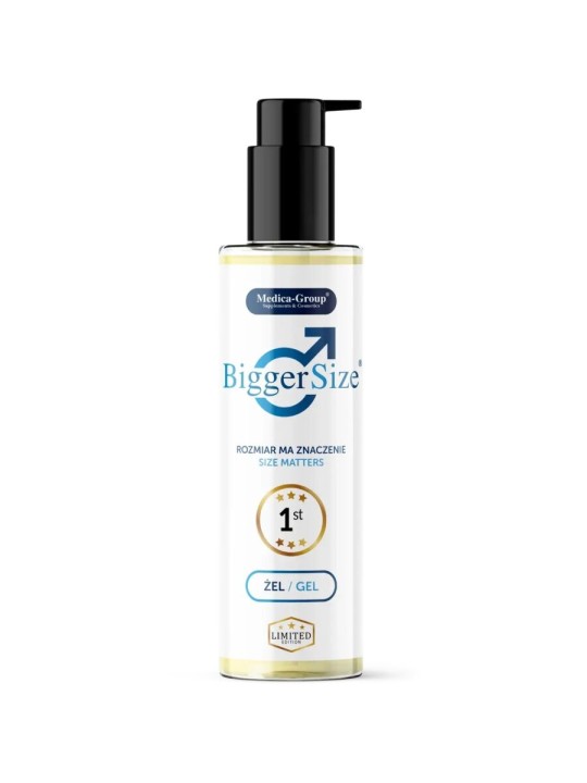 MEDICA GROUP BIGGER SIZE GEL INTIMO PARA HOMBRE 150 ML