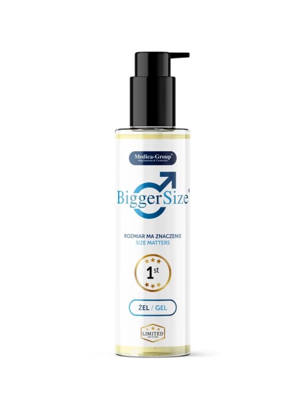 MEDICA GROUP BIGGER SIZE GEL INTIMO PARA HOMBRE 150 ML