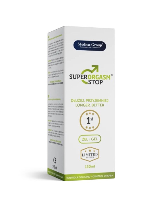 MEDICA GROUP SUPER ORGASM STOP GEL INTIMO PARA HOMBRE 150 ML