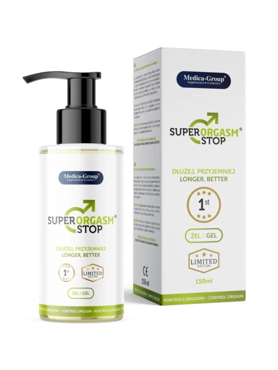 MEDICA GROUP SUPER ORGASM STOP GEL INTIMO PARA HOMBRE 150 ML