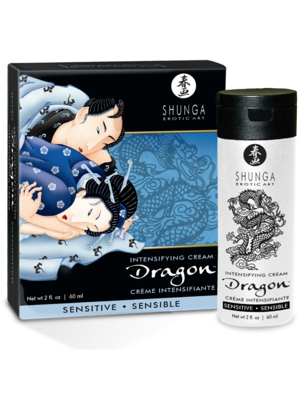 SHUNGA DRAGON CREMA SENSITIVE PARA PAREJAS